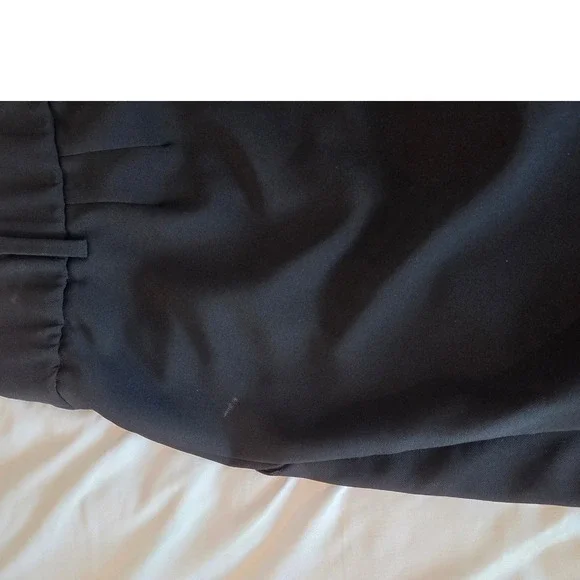 Talbots Black Wide Leg Cropped Pants Womens Size 12 - Picture 9 of 9